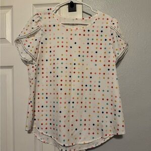 Polka Dot Women's Top